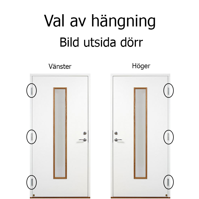 Vargnäs Leksandsdörren ytterdörr - 3