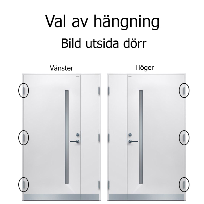 Mikaela halv Diplomat parytterdörr - 8