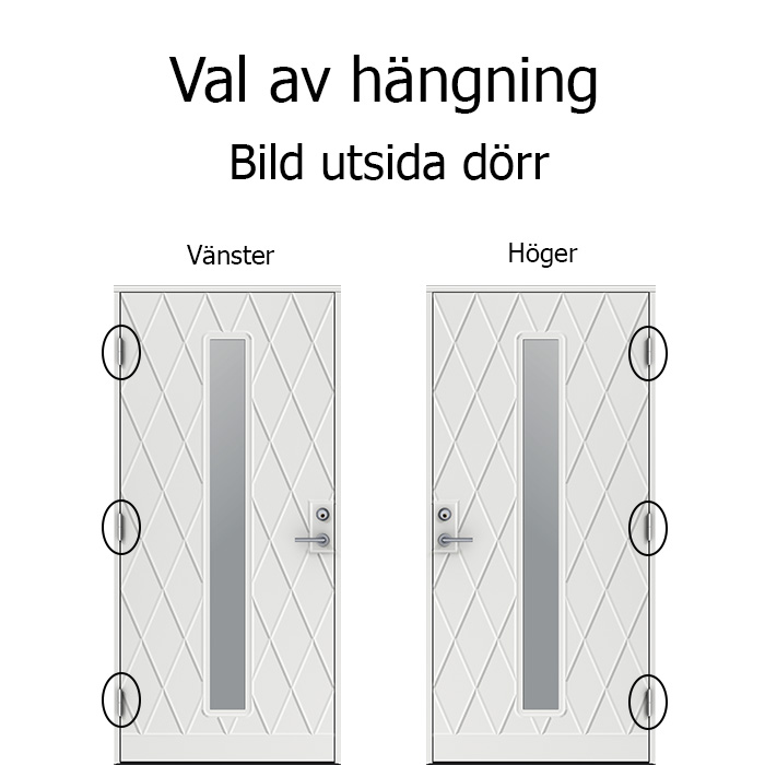 Vilda Diplomat ytterdörr - 2
