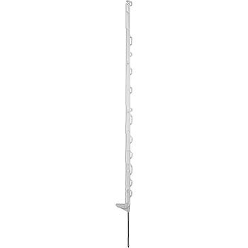 Plaststolpe premium 145cm vit