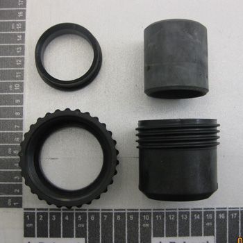 Koppling 40/34 T Glasrör