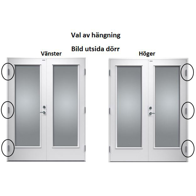 Altan-helglas Diplomat parbalkongdörr - 4