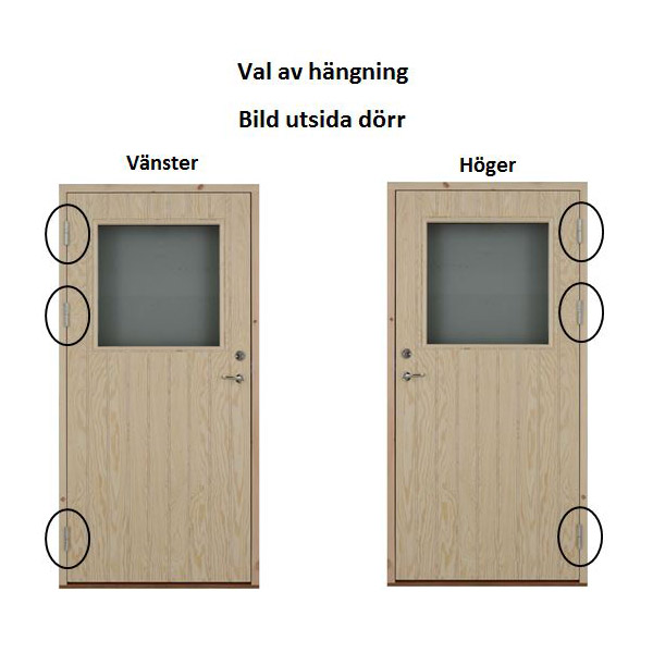 Förrådsdörr glas - 3