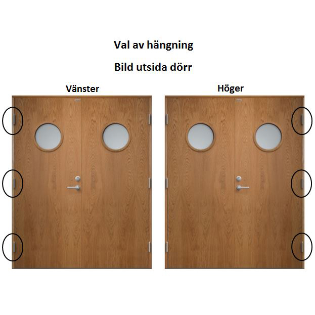 Rosa Ek Diplomat parytterdörr - 2