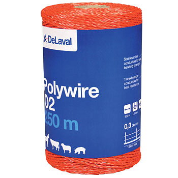 Polytråd O2, 3 Ledare 1,5Mm Orange 250M