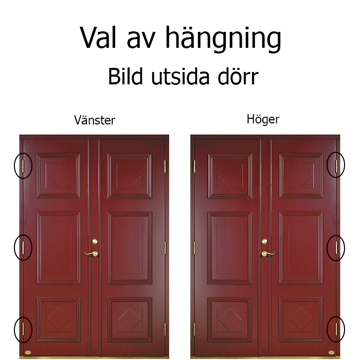 Fornby tät Leksandsdörren parytterdörr - 3