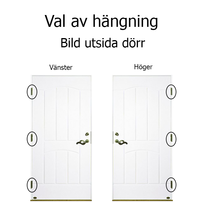 Solberga tät Leksandsdörren ytterdörr - 2