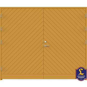 Djura Leksandsdörren garageport