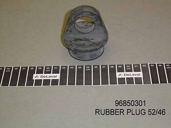 Gummiplugg T Glasrör 52/46