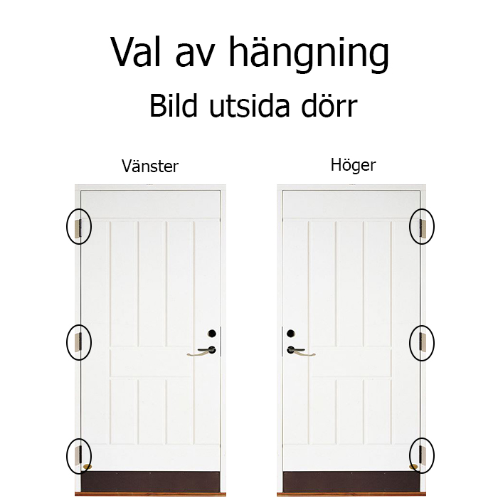 Tibble tät Leksandsdörren ytterdörr - 3