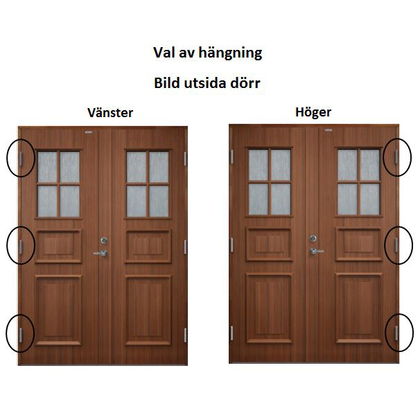 Elvira Konstteak Diplomat parytterdörr - 2