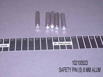 Säkr.Pinne 5-Pack  8 Mm Alum