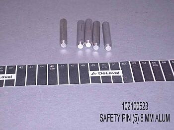 Säkr.Pinne 5-Pack  8 Mm Alum