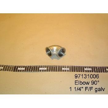 Böj 90° Galv 1 1/4" Rsk 1200 I