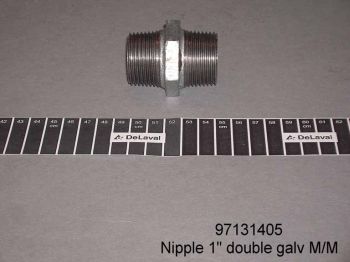 Nippel 1" 6-Kant Galv Rsk 1309