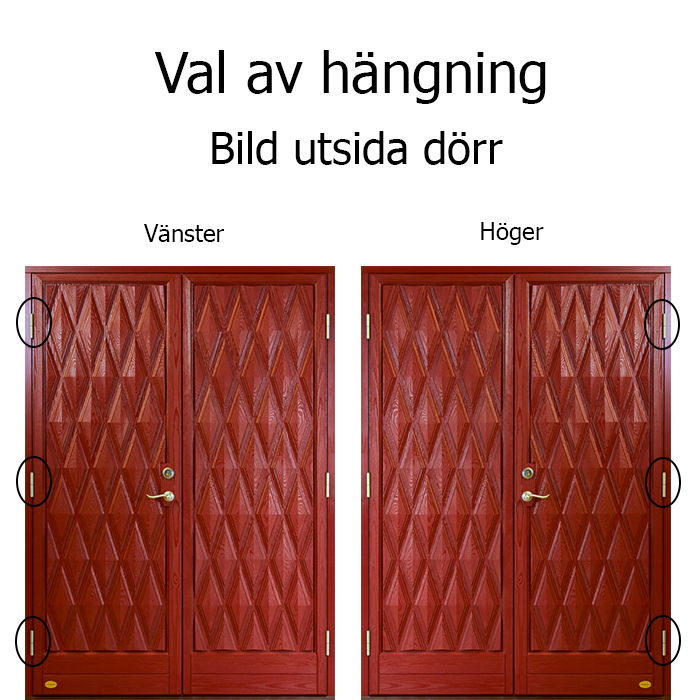 Leksand tät Leksandsdörren parytterdörr - 3