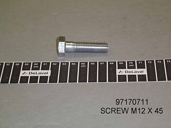 6-Kantskruv M12 X 45  M6S