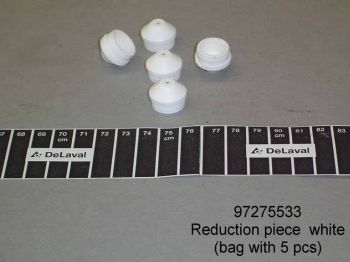 Reducering Vit  /5 st