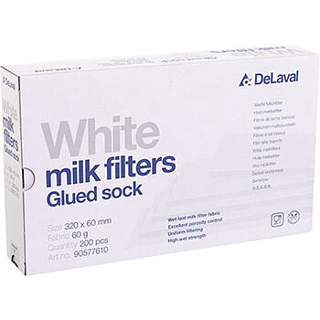 DeLaval silfilter 60g 320x60mm 200pack