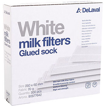 DeLaval silfilter 250x60mm 200st/kar