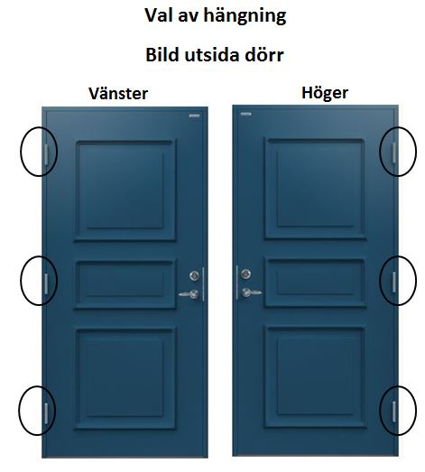Elvira tät Diplomat ytterdörr - 6