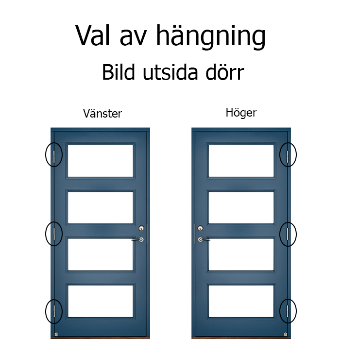 Sundsnäs Leksandsdörren ytterdörr - 3