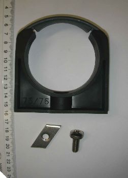 Rörhållare Plast 75 Mm Kpl