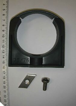 Rörhållare Plast 75 Mm Kpl