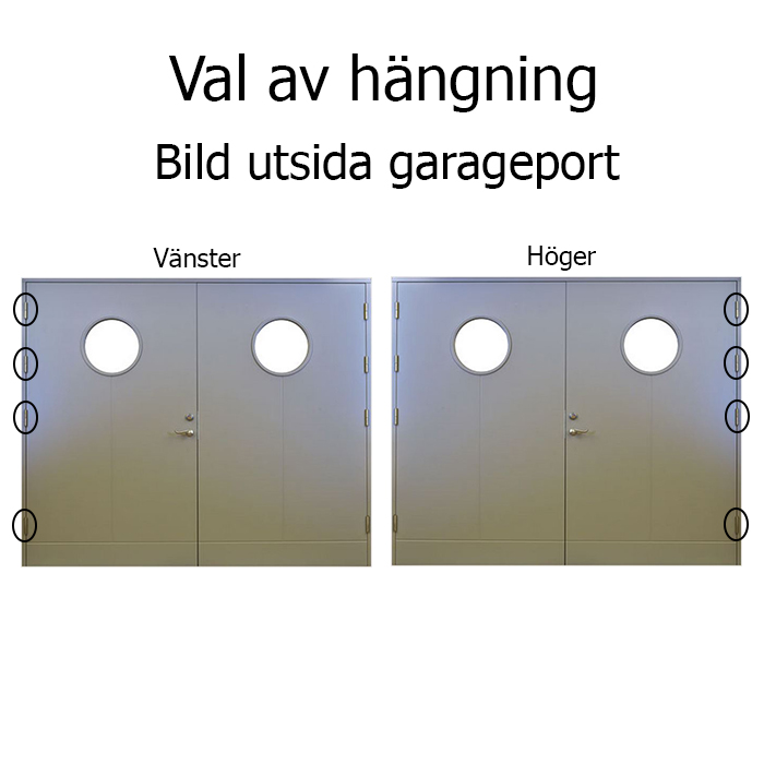 Almo Leksandsdörren garageport - 3