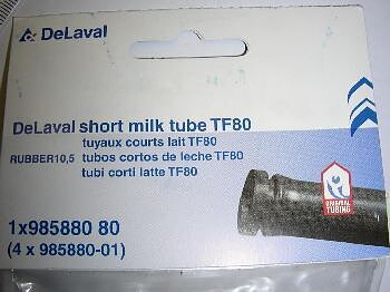 Kort Mjölkslang Tf80 (X4)