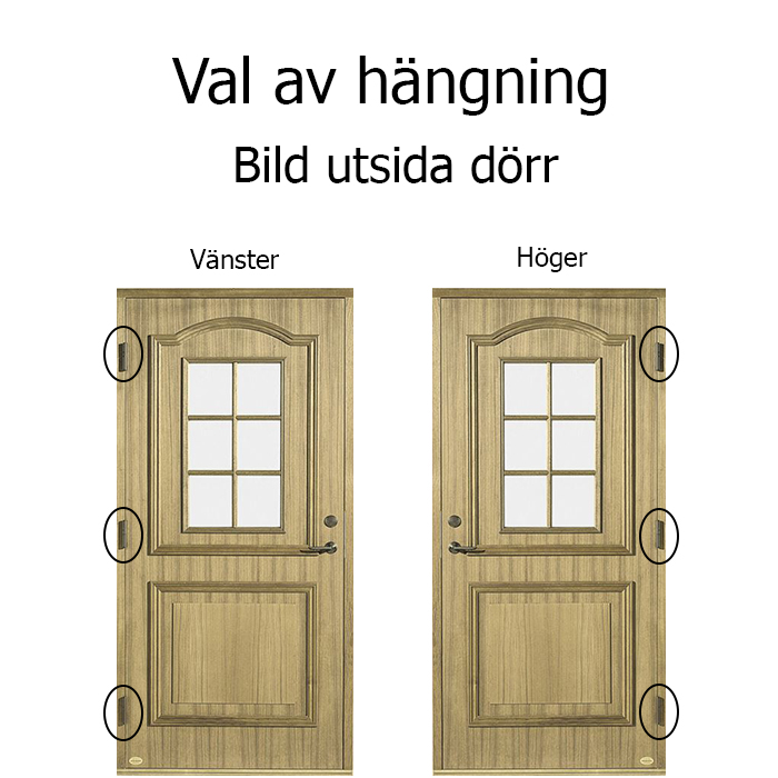 Sollerö Teak Leksandsdörren ytterdörr - 3
