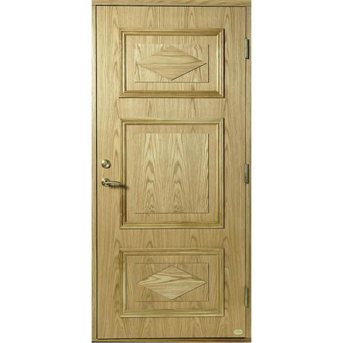Fornby tät Teak Leksandsdörren ytterdörr - 2