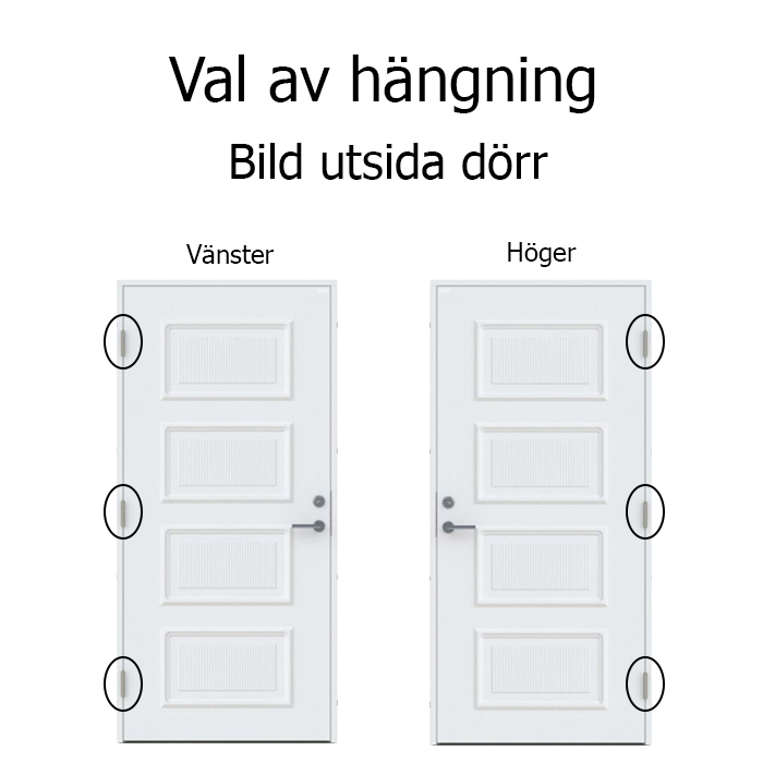 Signe tät Diplomat ytterdörr - 8