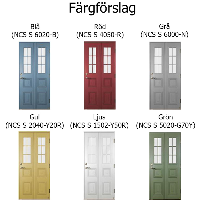 Laknäs Leksandsdörren ytterdörr - 3