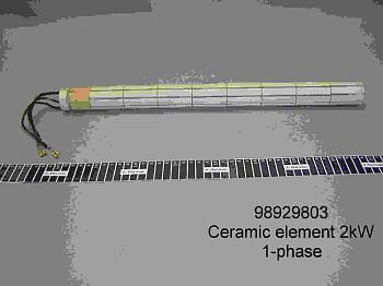 Keramiskt Element Exkl Hylsa 2Kw 1-Fas
