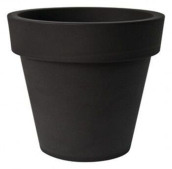 Lättviktsblomkruka i PE plast Ikon Hallabro Plast