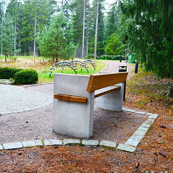 Parkbänkar