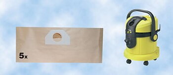 KÄRCHER DAMMSUGARPÅSAR 5-PACK