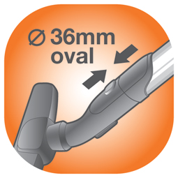 Golvmunstycke Electrolux AeroPro Parkett 36 mm-oval till UltraSilencer, UltraOne, UltraOneMini m.fl. - 4