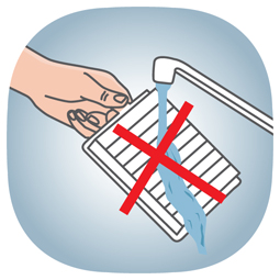 Volta dammsugarfilter, micro-filter med ram. - 2