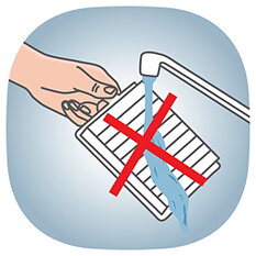Volta dammsugarfilter, micro-filter med ram.