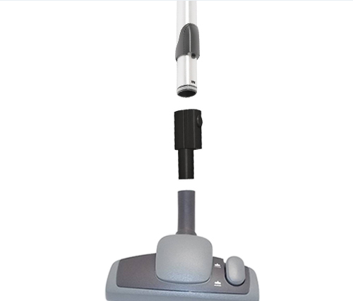Adapter som förstorar 32 mm dammsugarmunstycken  så att de passar till ovala rör - 2