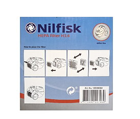 HEPA 14  filter Nilfisk coupe, Nilfisk One