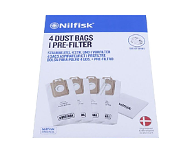 Dammsugarpåsar till Nilfisk Power och Nilfisk Select