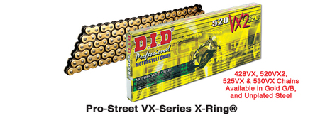 D.I.D 428VX Kedja+Kedjelås (FJ) 132