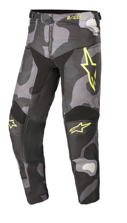 Alpinestars Junior Byxor Racer Tactical Camo/Gul Fluo