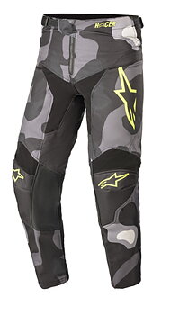 Alpinestars Junior Byxor Racer Tactical Camo/Gul Fluo