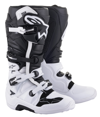 Alpinestars Stövel Tech 7 Svart/Vit