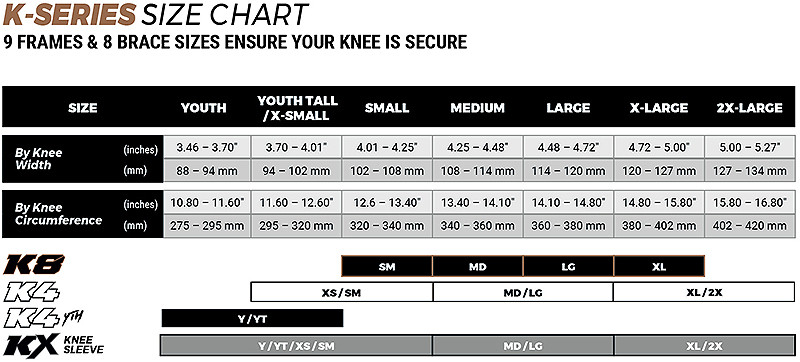 Pod K4 2.0 Knee Brace - Youth - Pair - 3