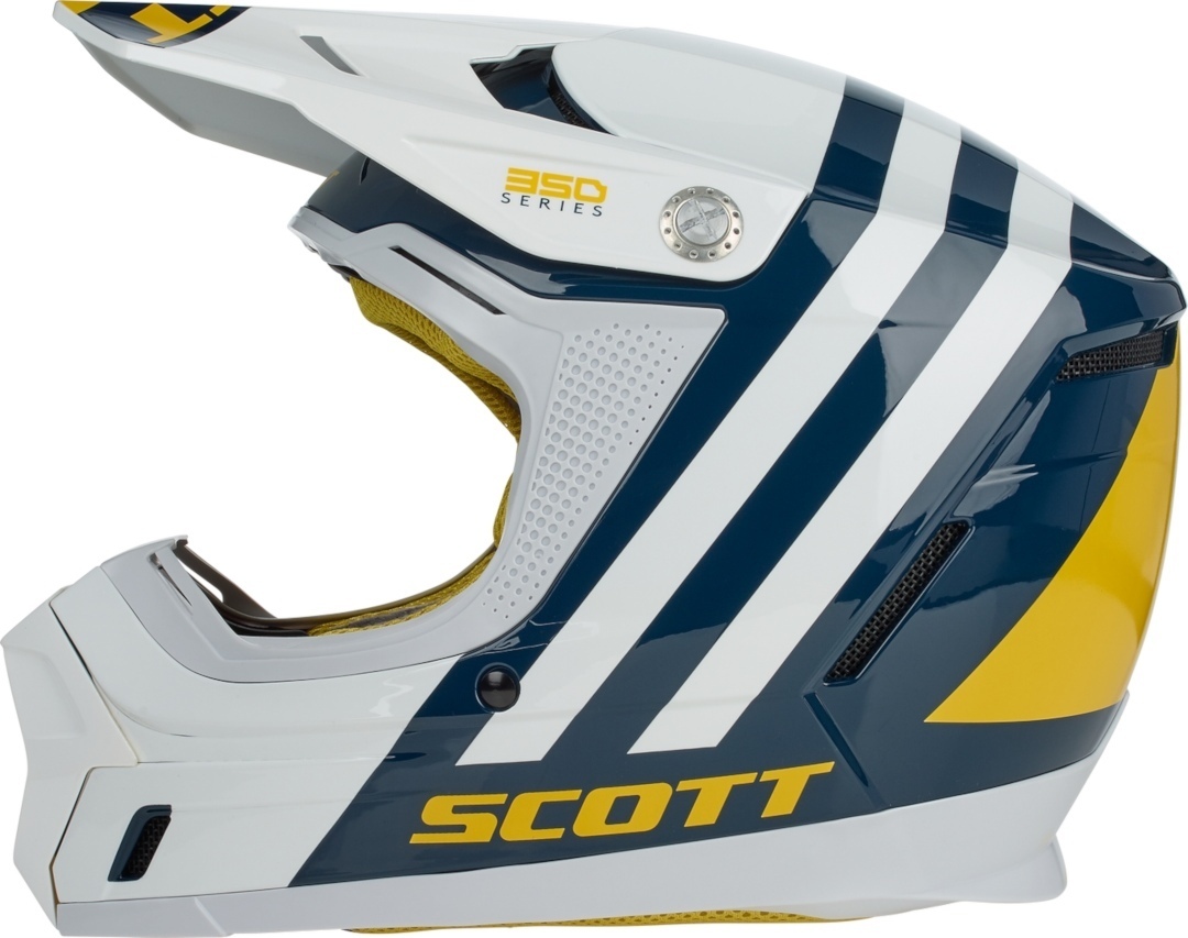 SCOTT 350 Evo barn Plus Dash Deep Blå/Gul. MIPS - 2